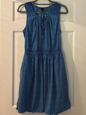 GAP Blue Printed Sundress
